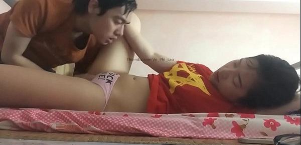  Vietnam student and boy friend hot fuck